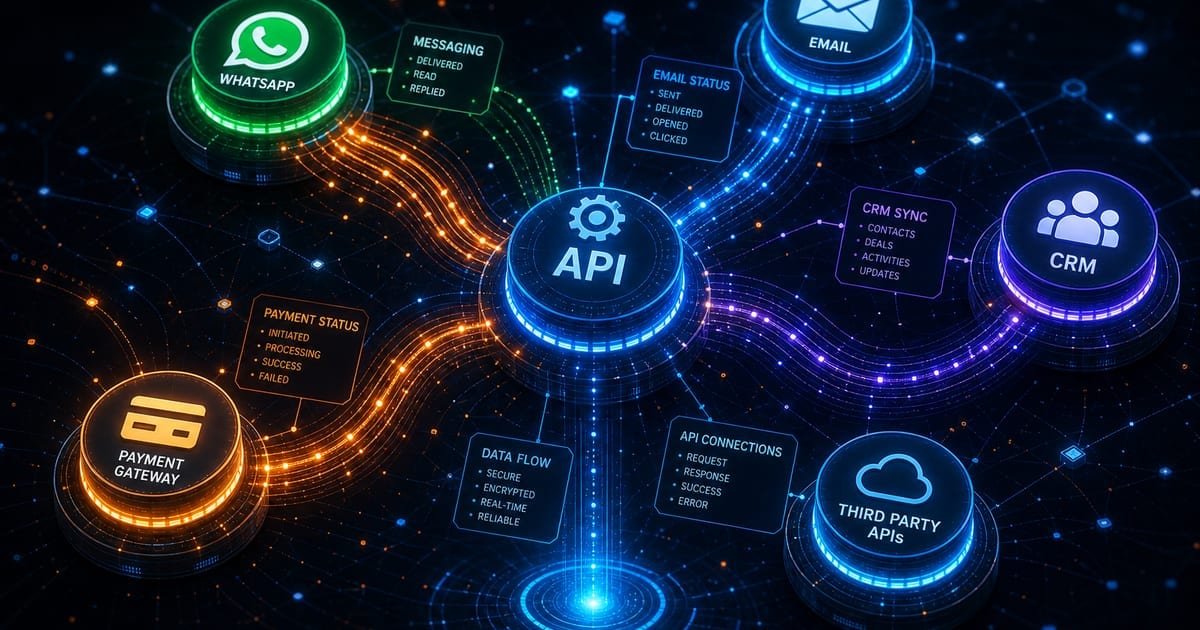 مخطط أتمتة وربط تقني — الأتمتة والربط التقني