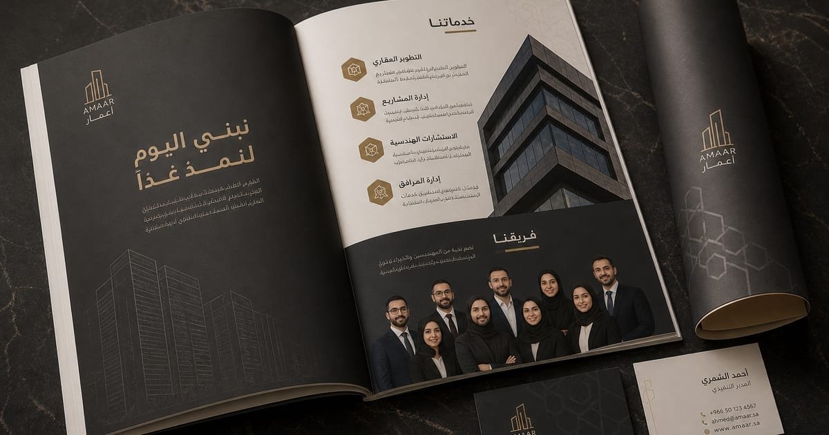 معاينة بروفايل شركة احترافي — بروفايل الشركات والمؤسسات