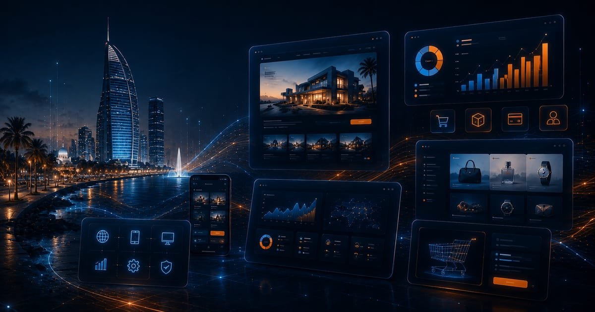 اركوبيلد للحلول الرقمية — تصميم مواقع ومتاجر إلكترونية في جدة للتجارة والنمو الرقمي في السعودية